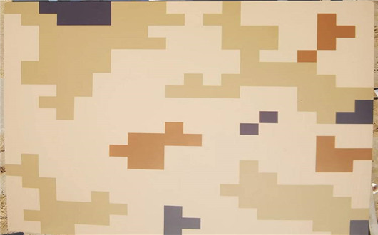 安康荒漠迷彩漆喷涂